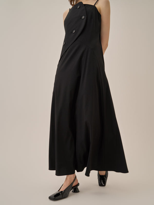 Nicole slip dress BK