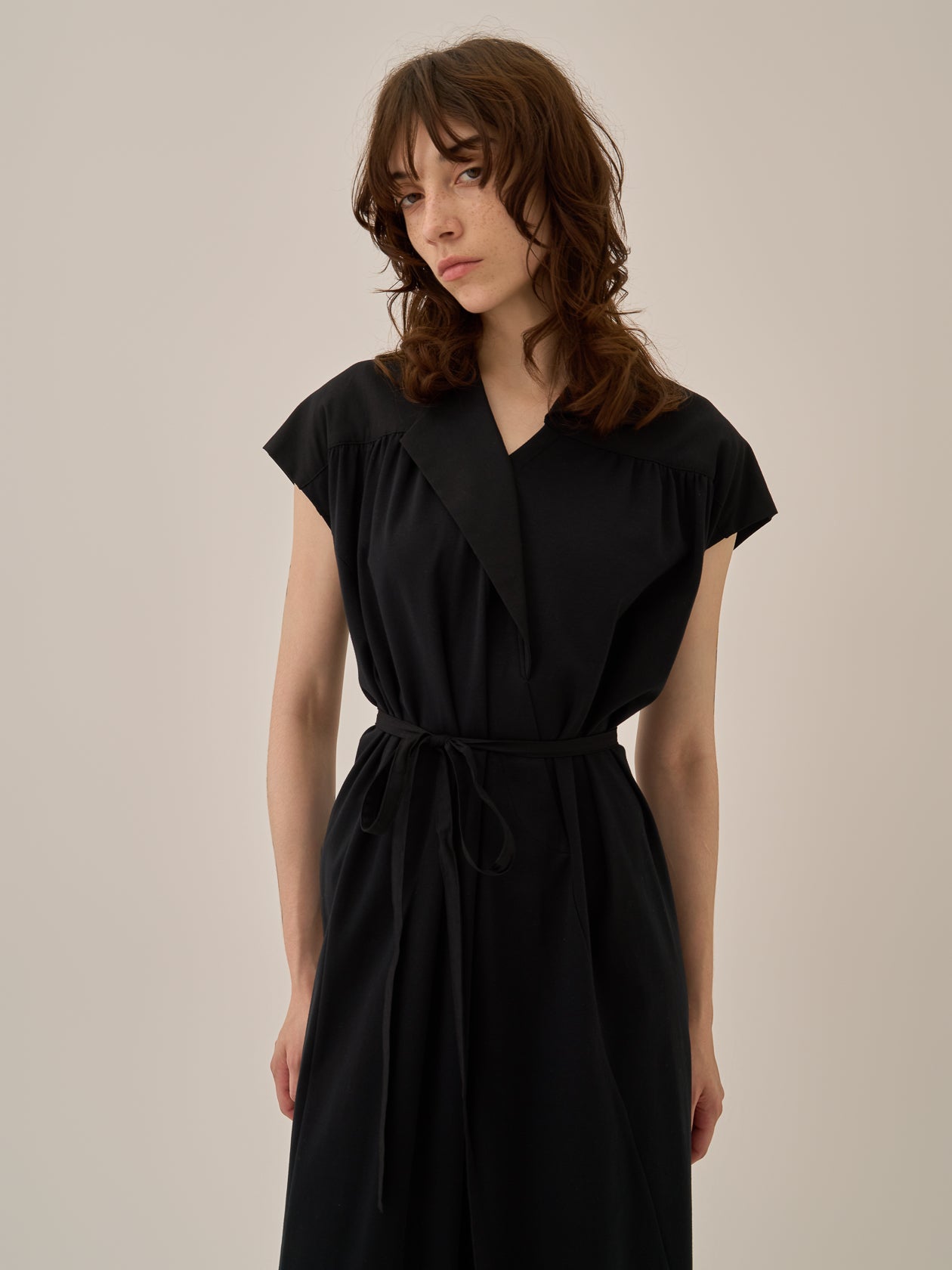 Silva combi tex jersey dress BK