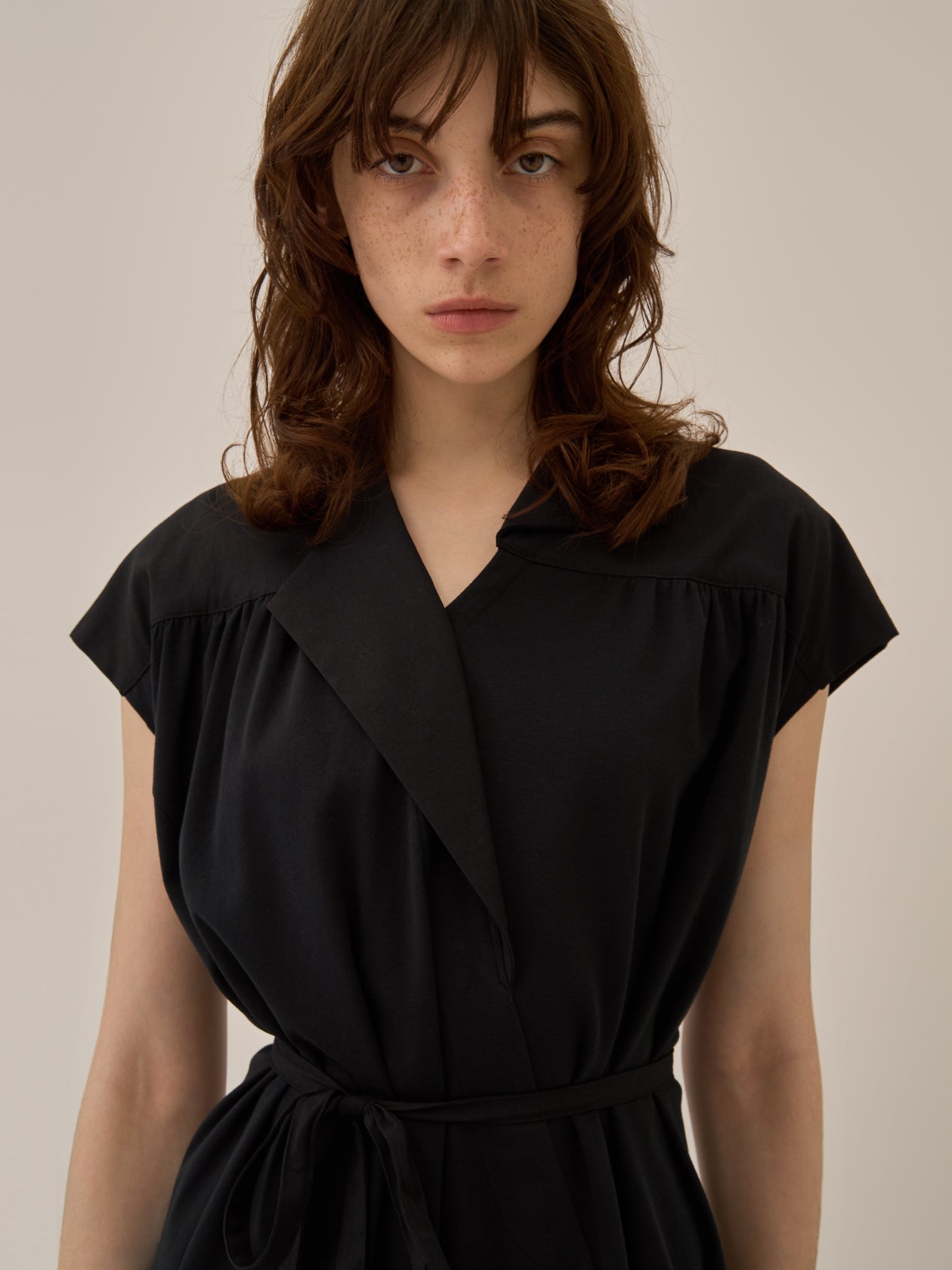 Silva combi tex jersey dress BK