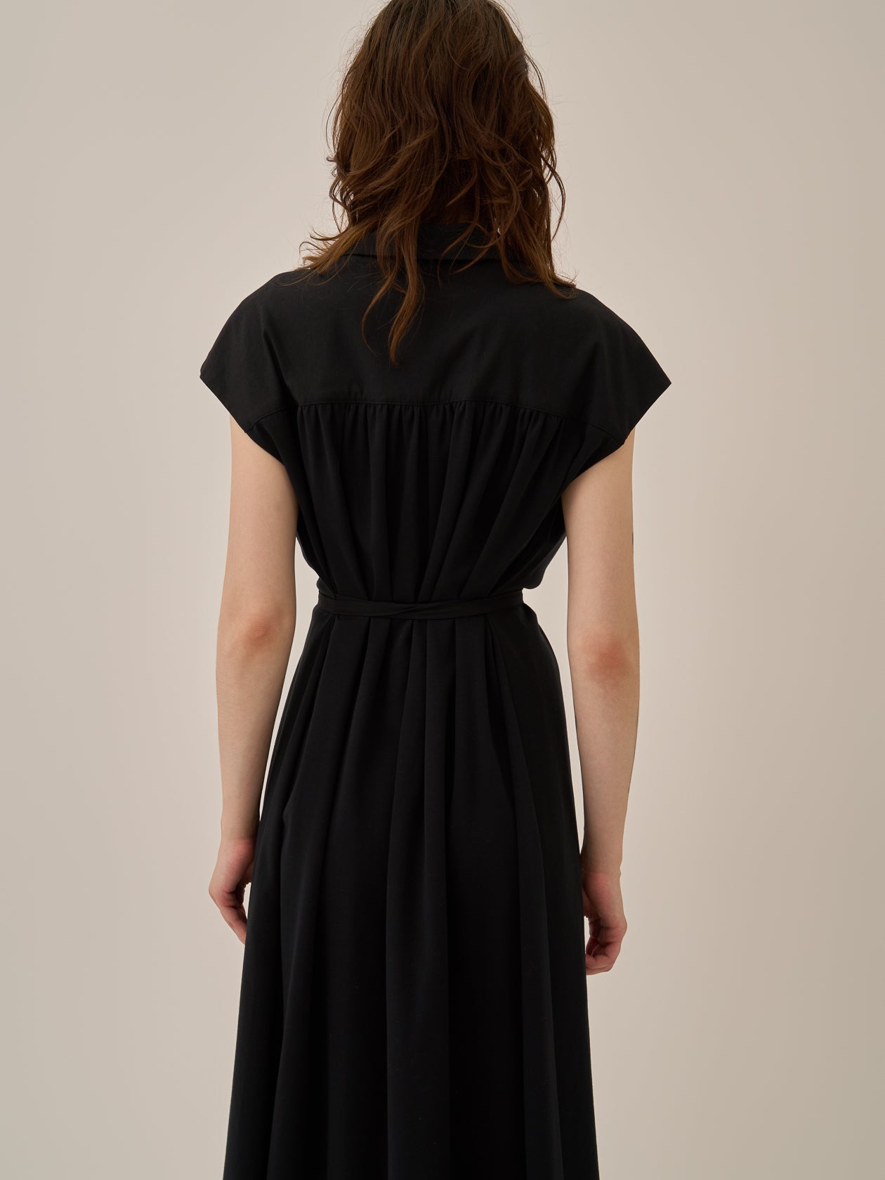 Silva combi tex jersey dress BK