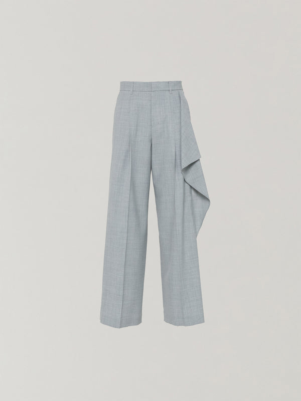 Ellen drape panel pants GY