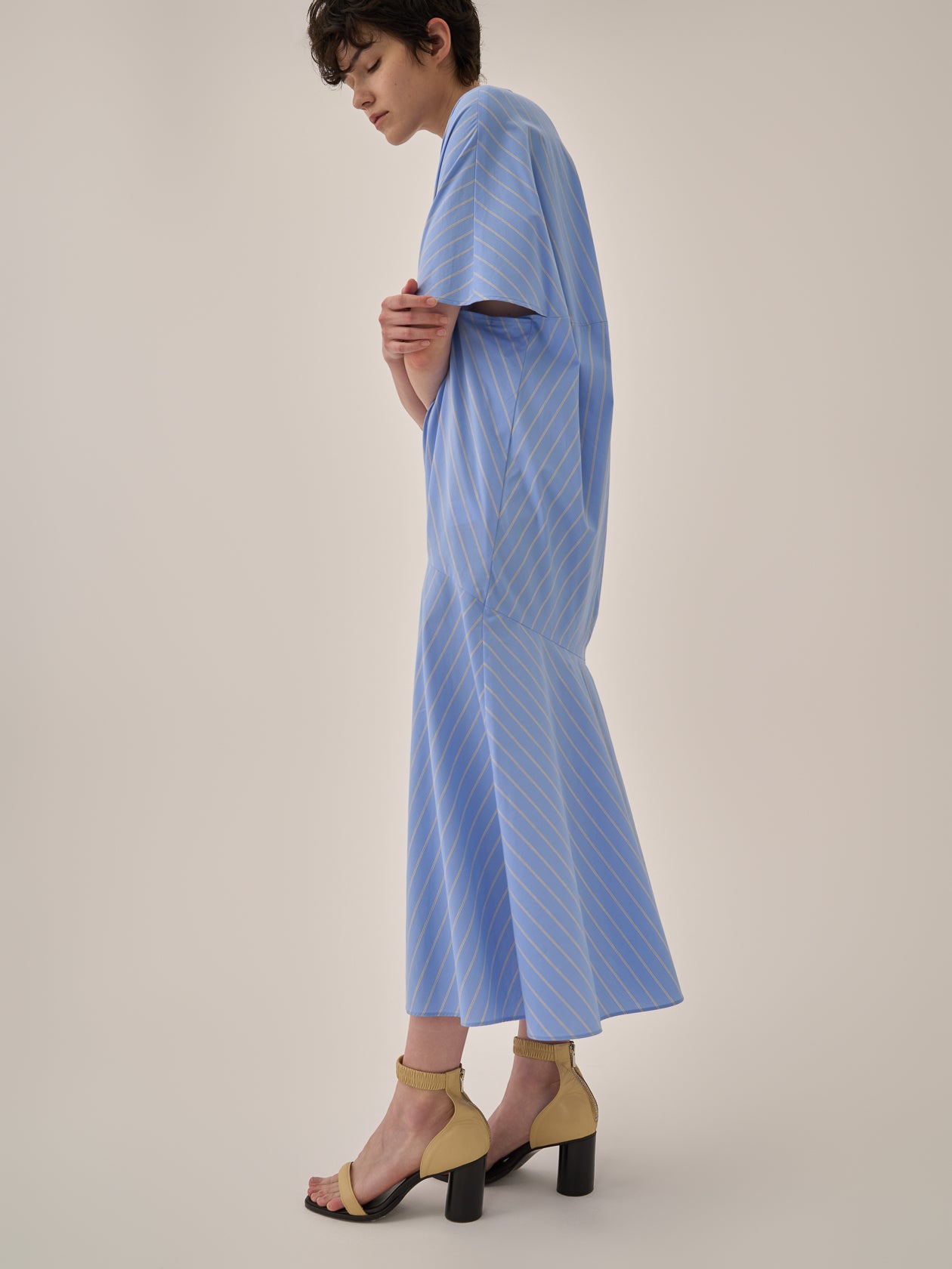 Aura stripe dress BL