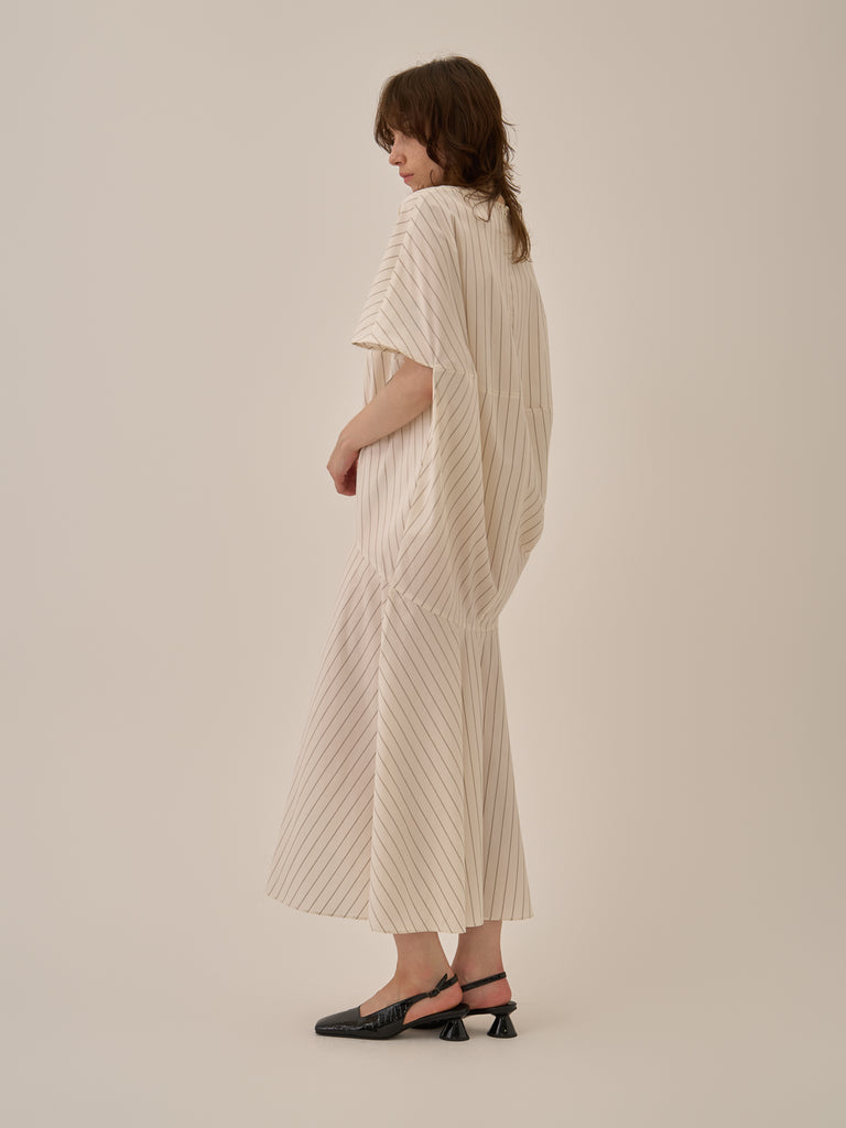 Aura stripe dress WH