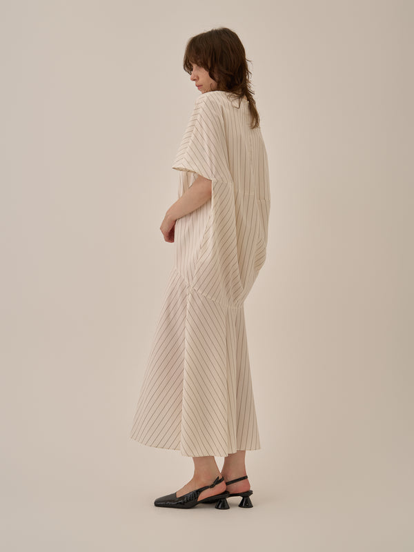 Aura stripe dress WH