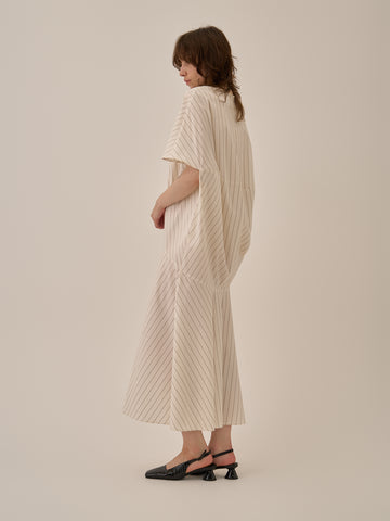 Aura stripe dress WH