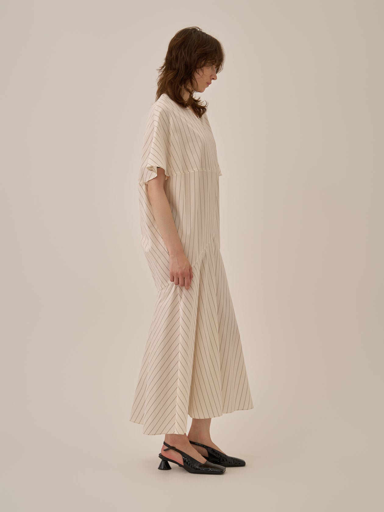 Aura stripe dress WH