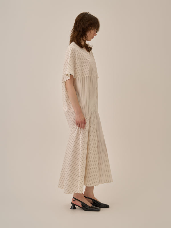 Aura stripe dress WH