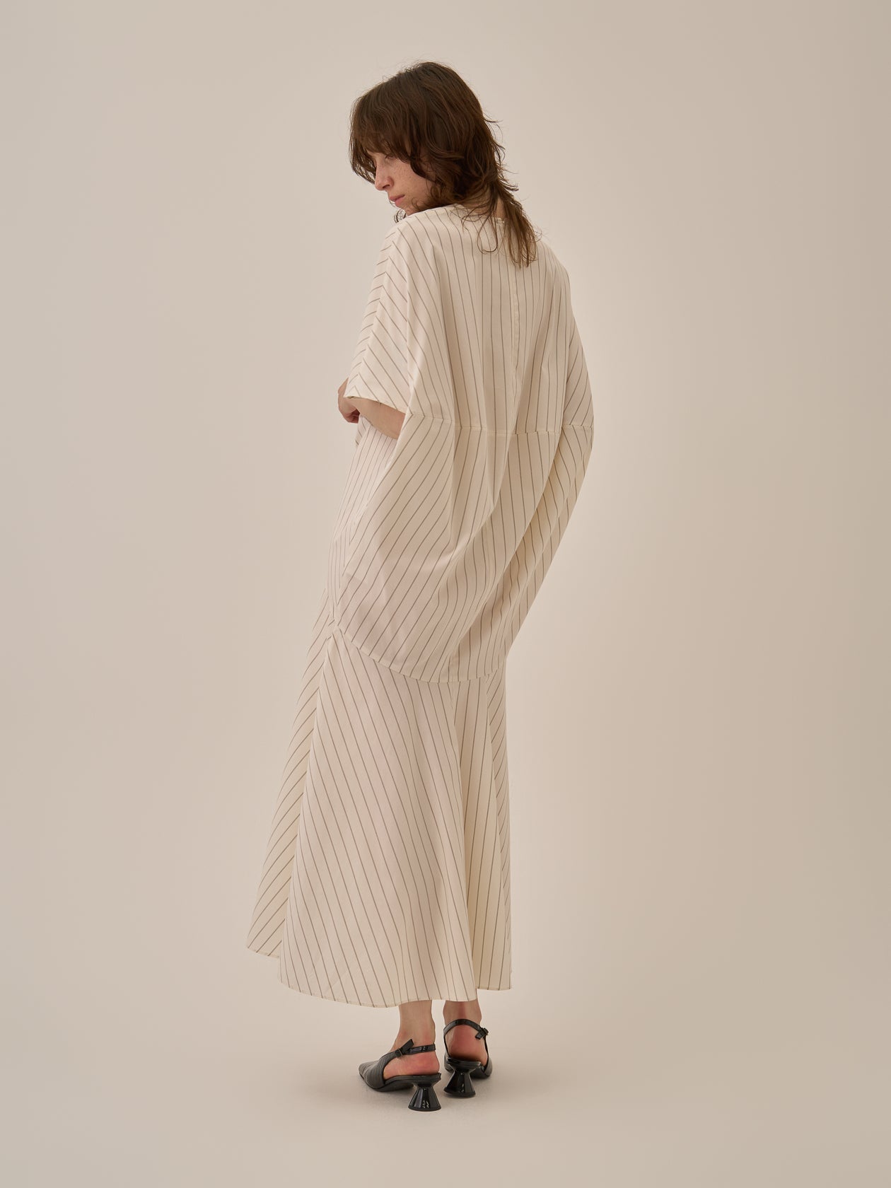 Aura stripe dress WH