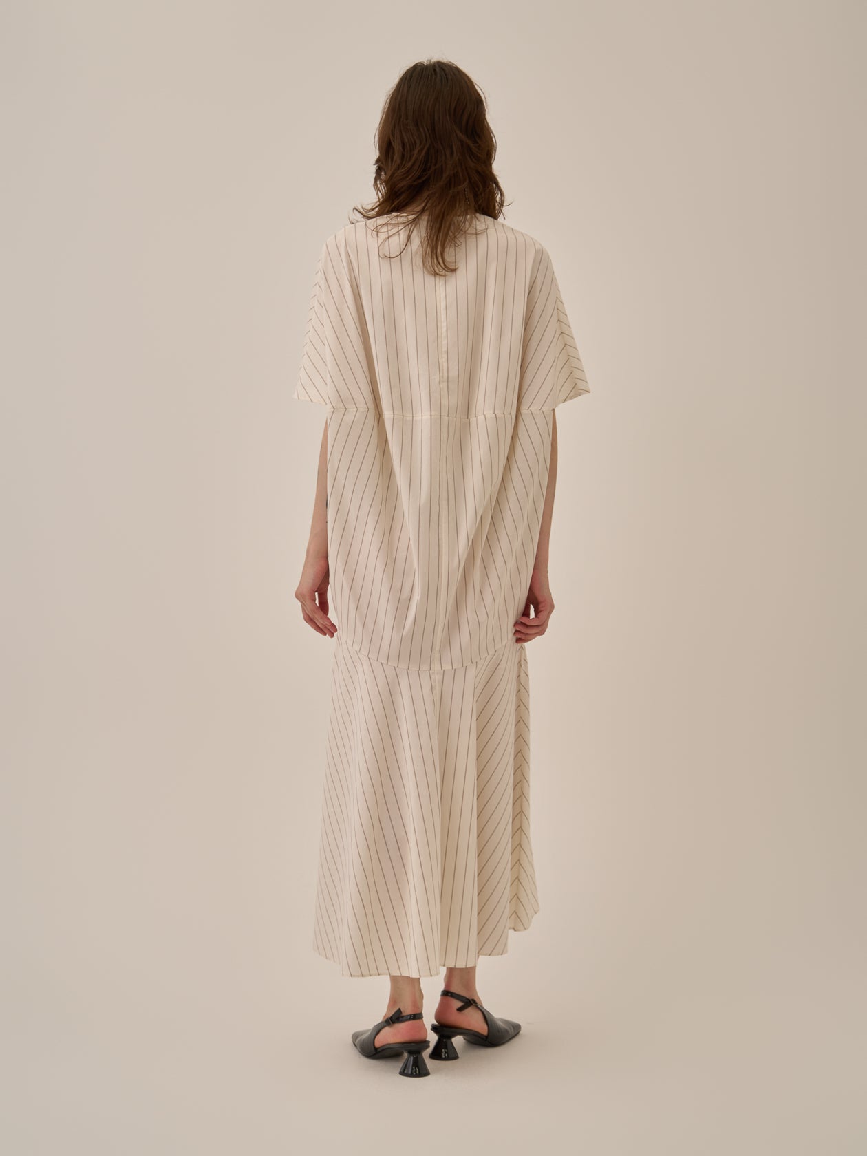 Aura stripe dress WH