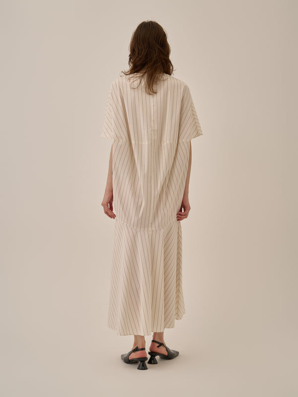 Aura stripe dress WH