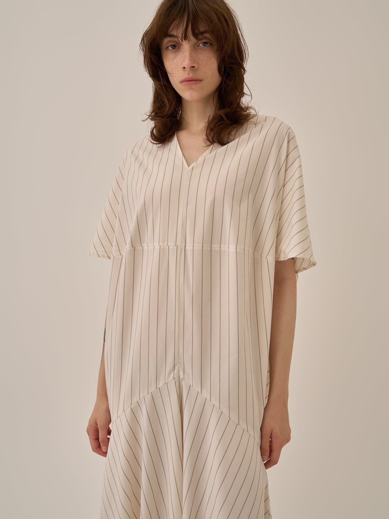 Aura stripe dress WH