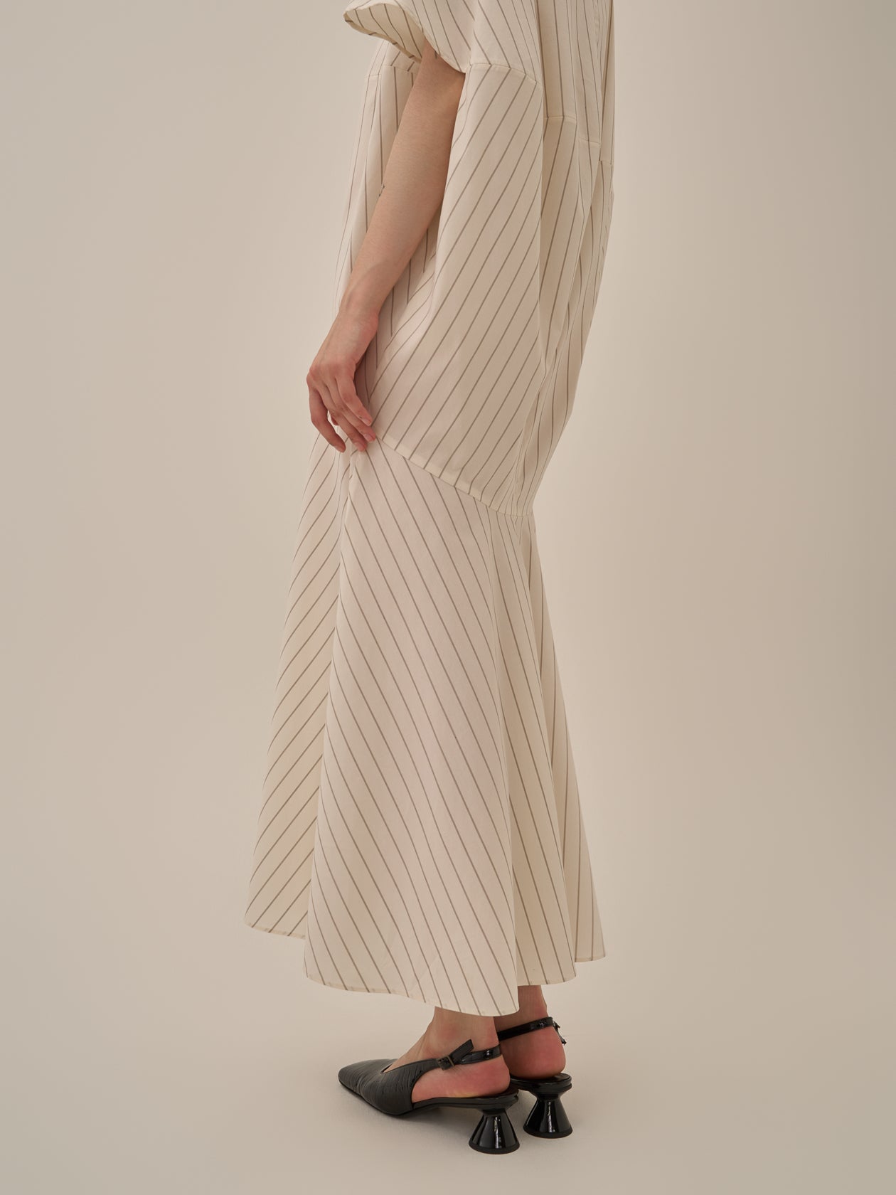 Aura stripe dress WH