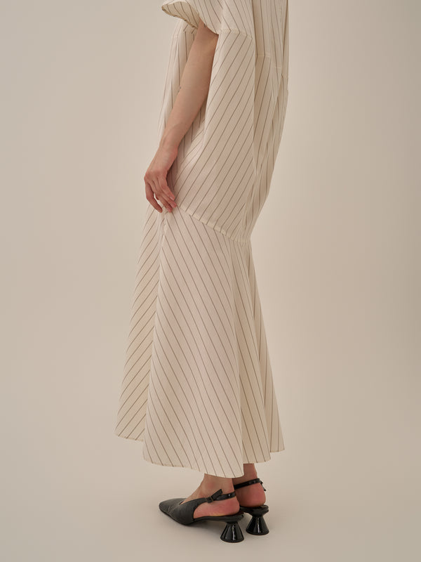 Aura stripe dress WH