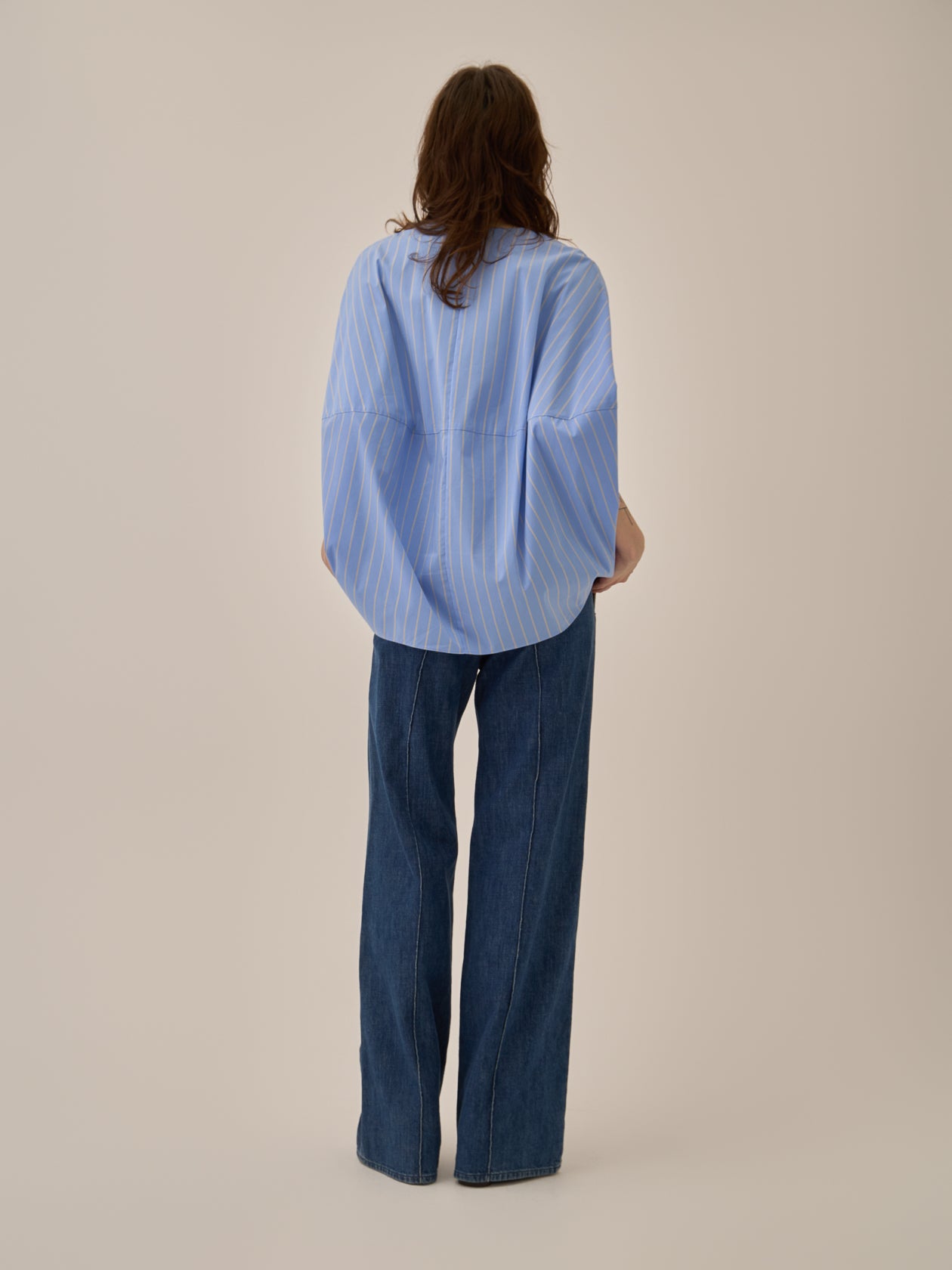 Aura stripe shirt BL