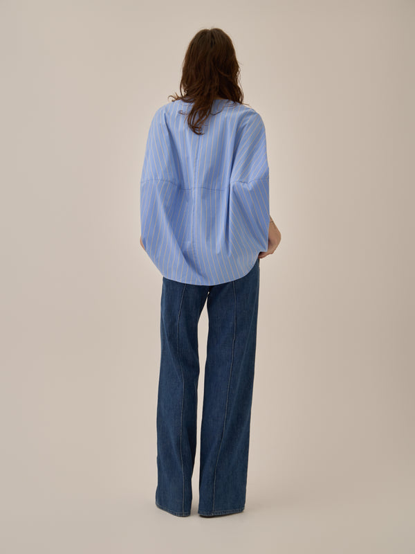 Aura stripe shirt BL
