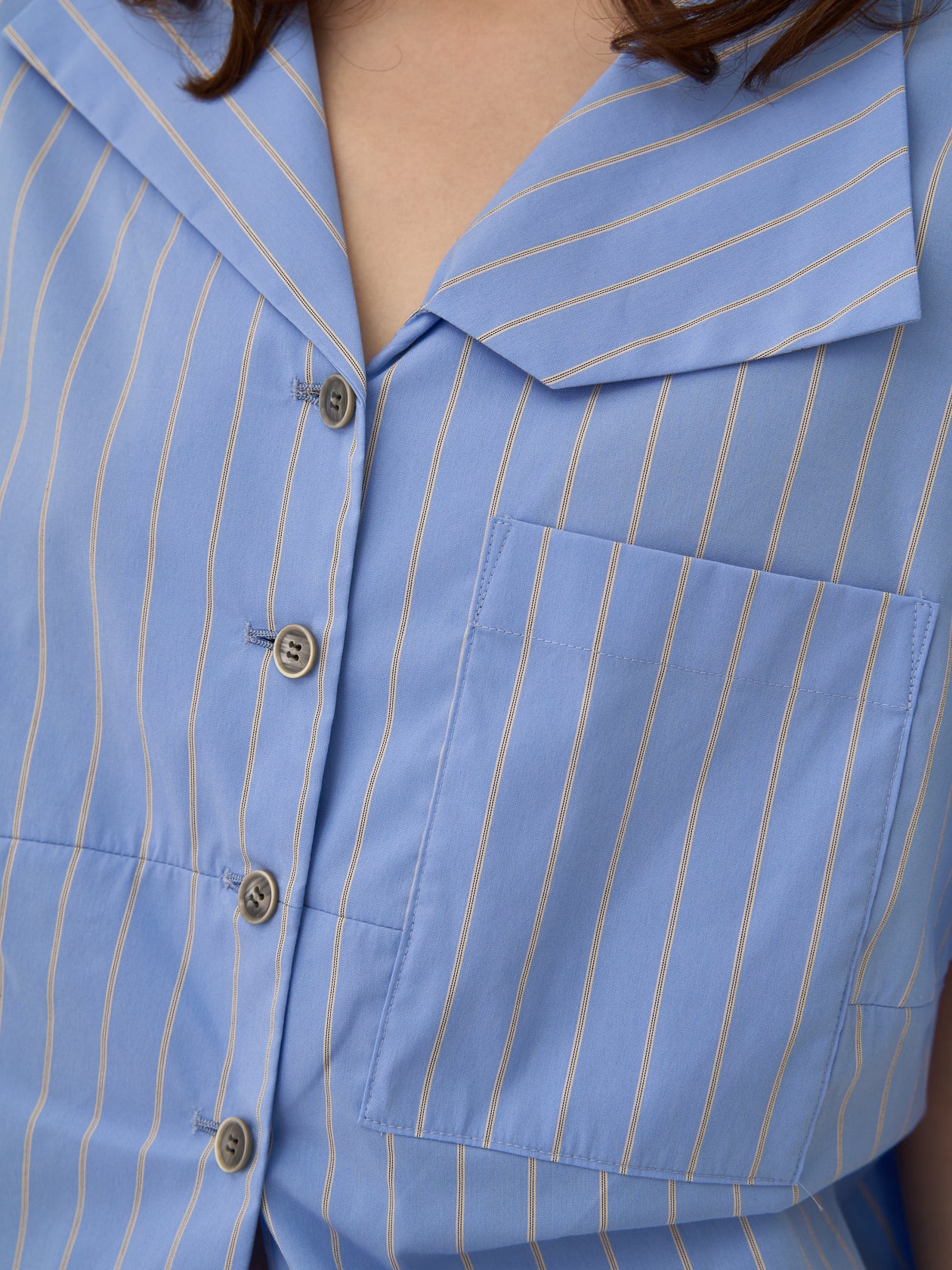 Aura stripe shirt BL