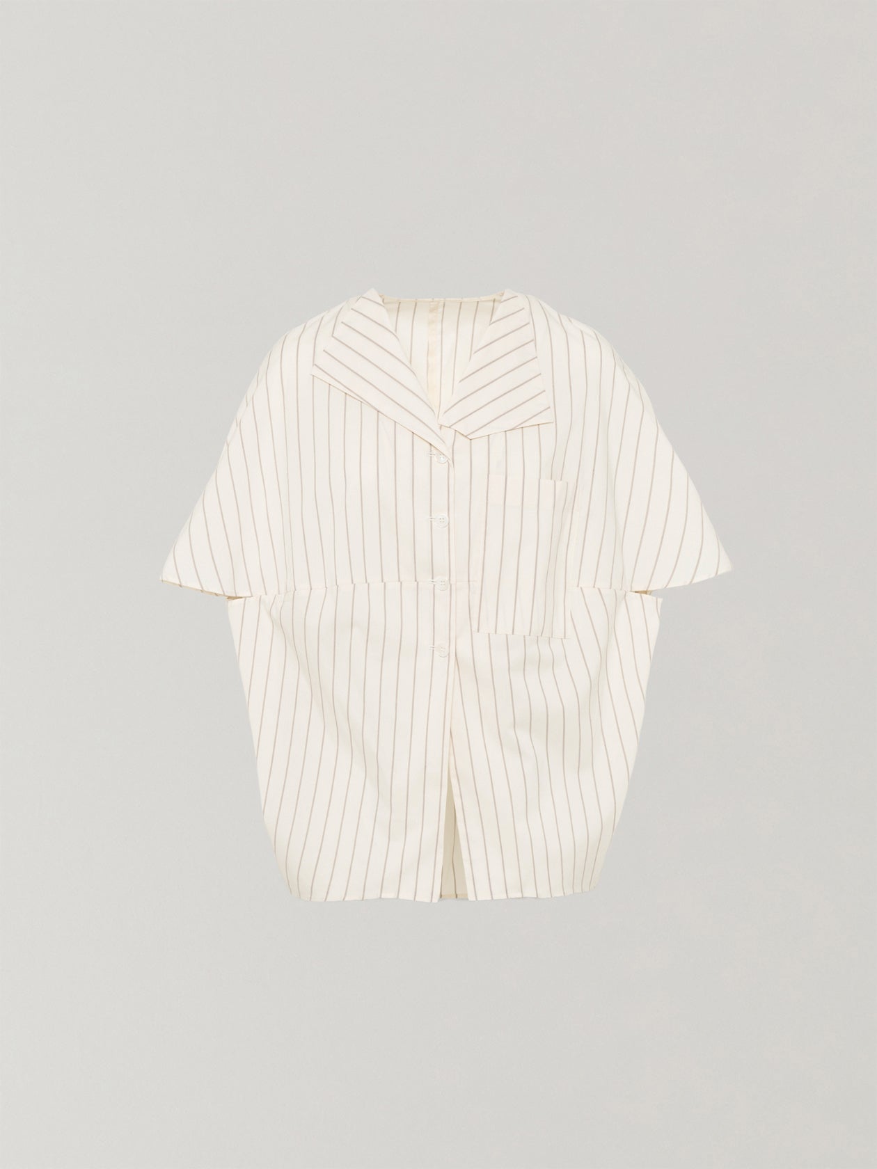 Aura stripe shirt WH