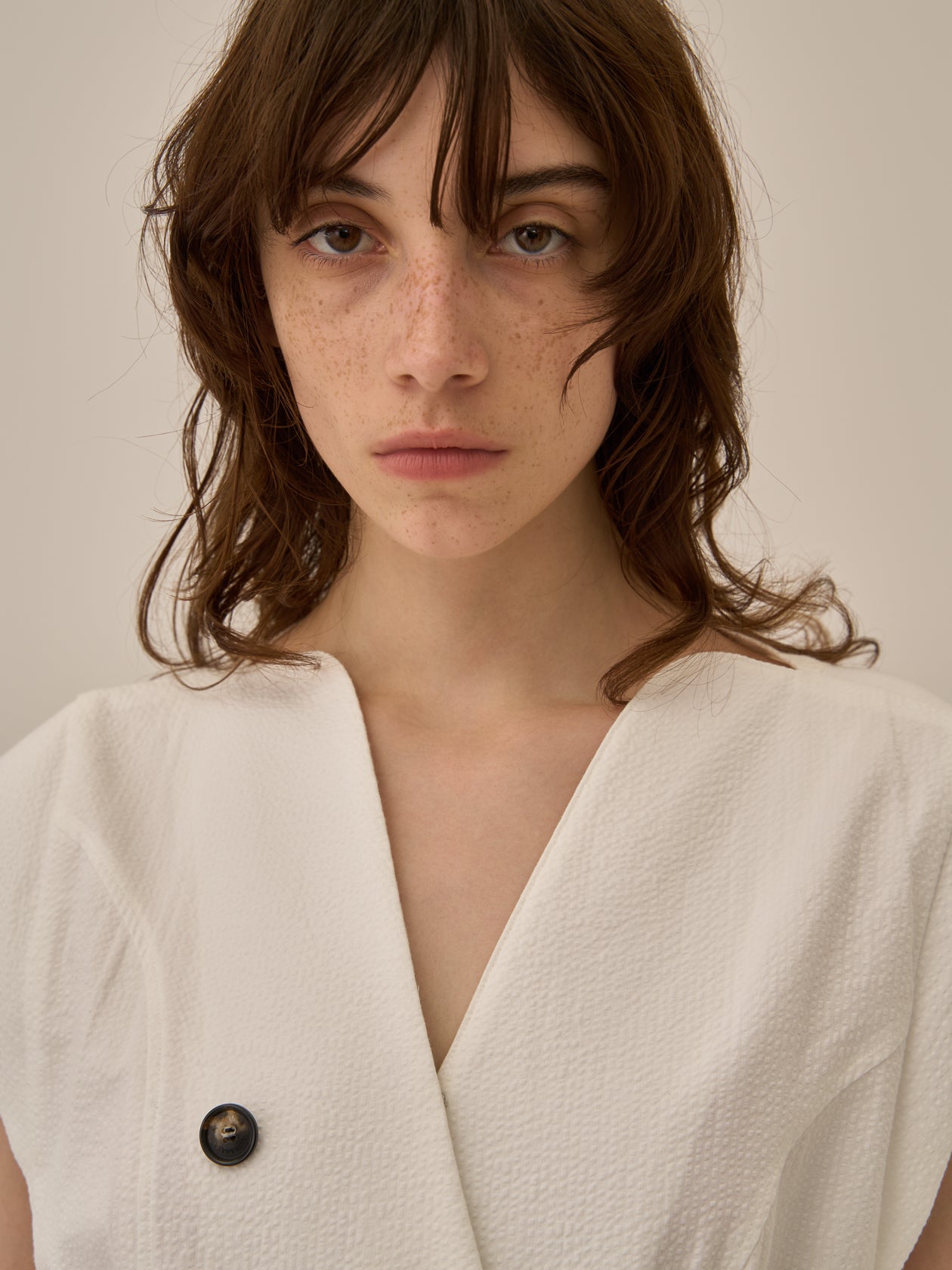 Sesilia asymmetry panel dress WH