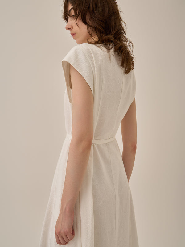 Sesilia asymmetry panel dress WH