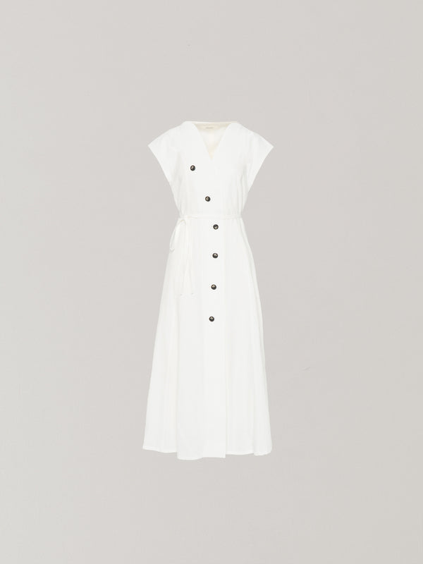 Sesilia asymmetry panel dress WH