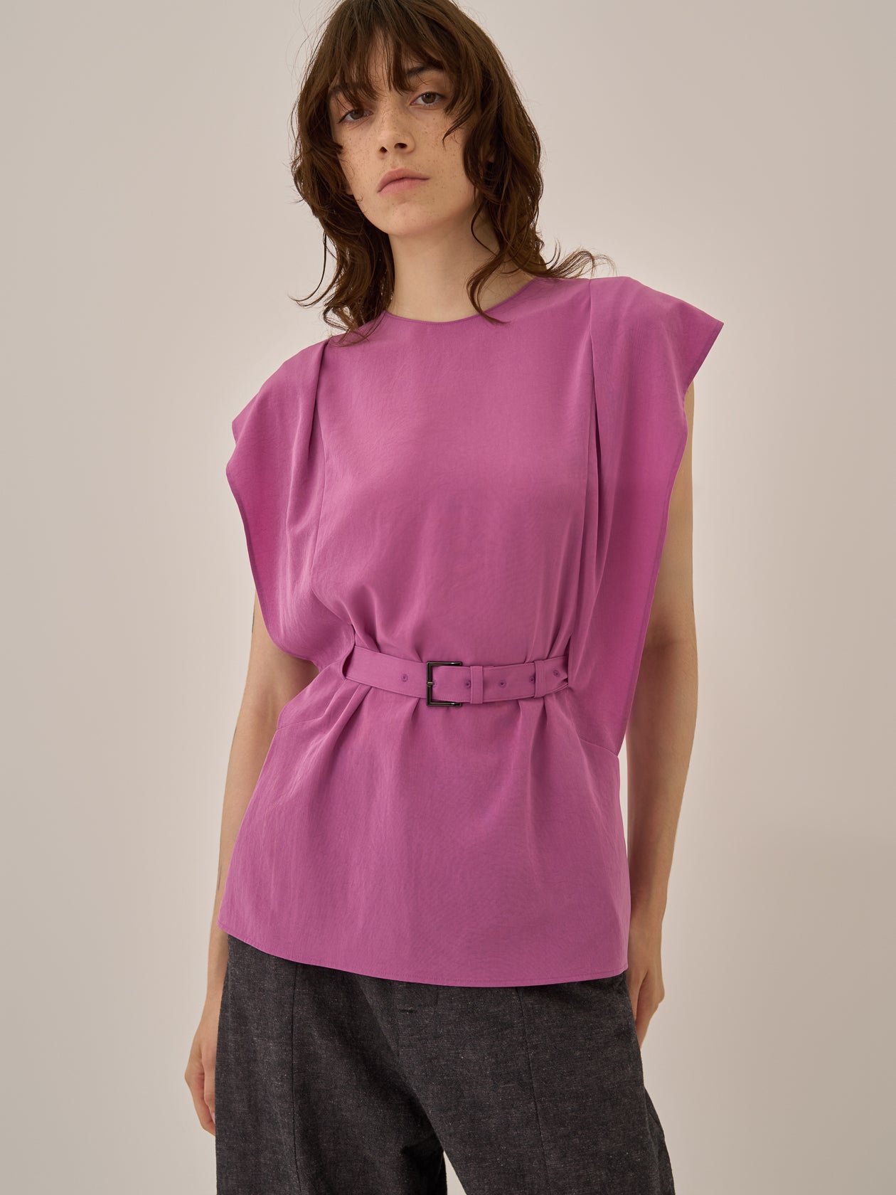 Jenna drape sleeve pullover PK