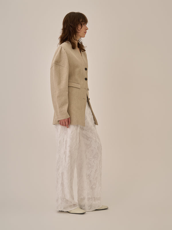 Helene cotton-linen jacket BE