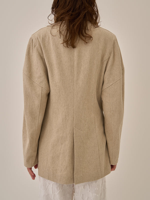 Helene cotton-linen jacket BE
