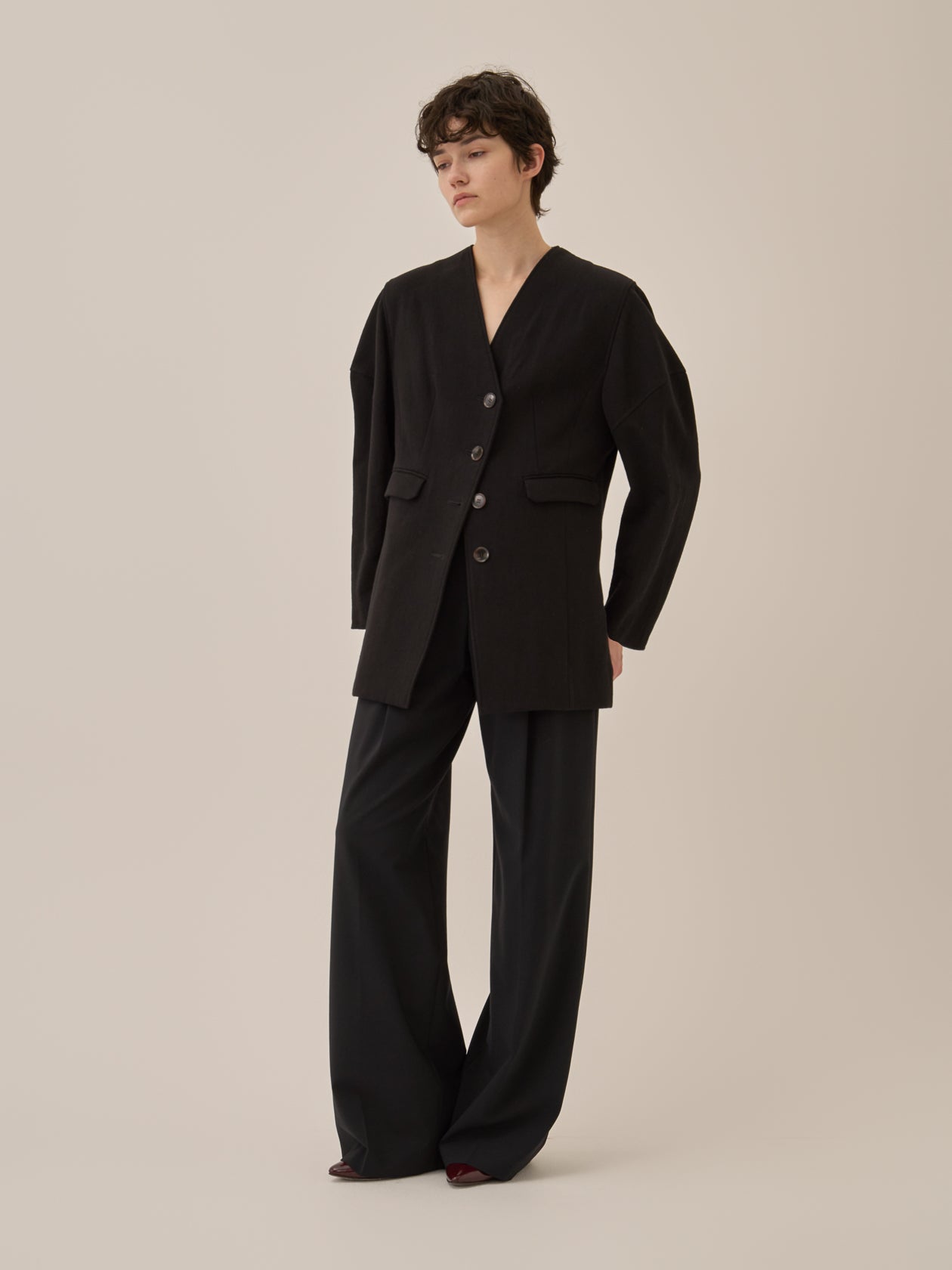 Helene cotton-linen jacket BK