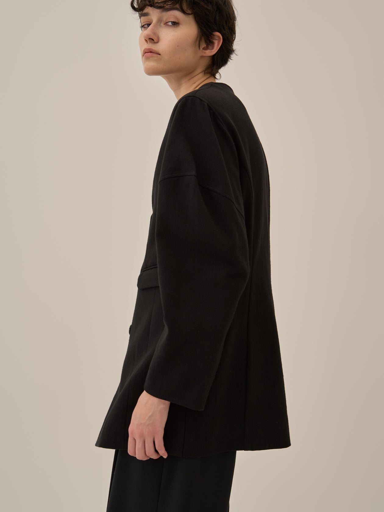 Helene cotton-linen jacket BK