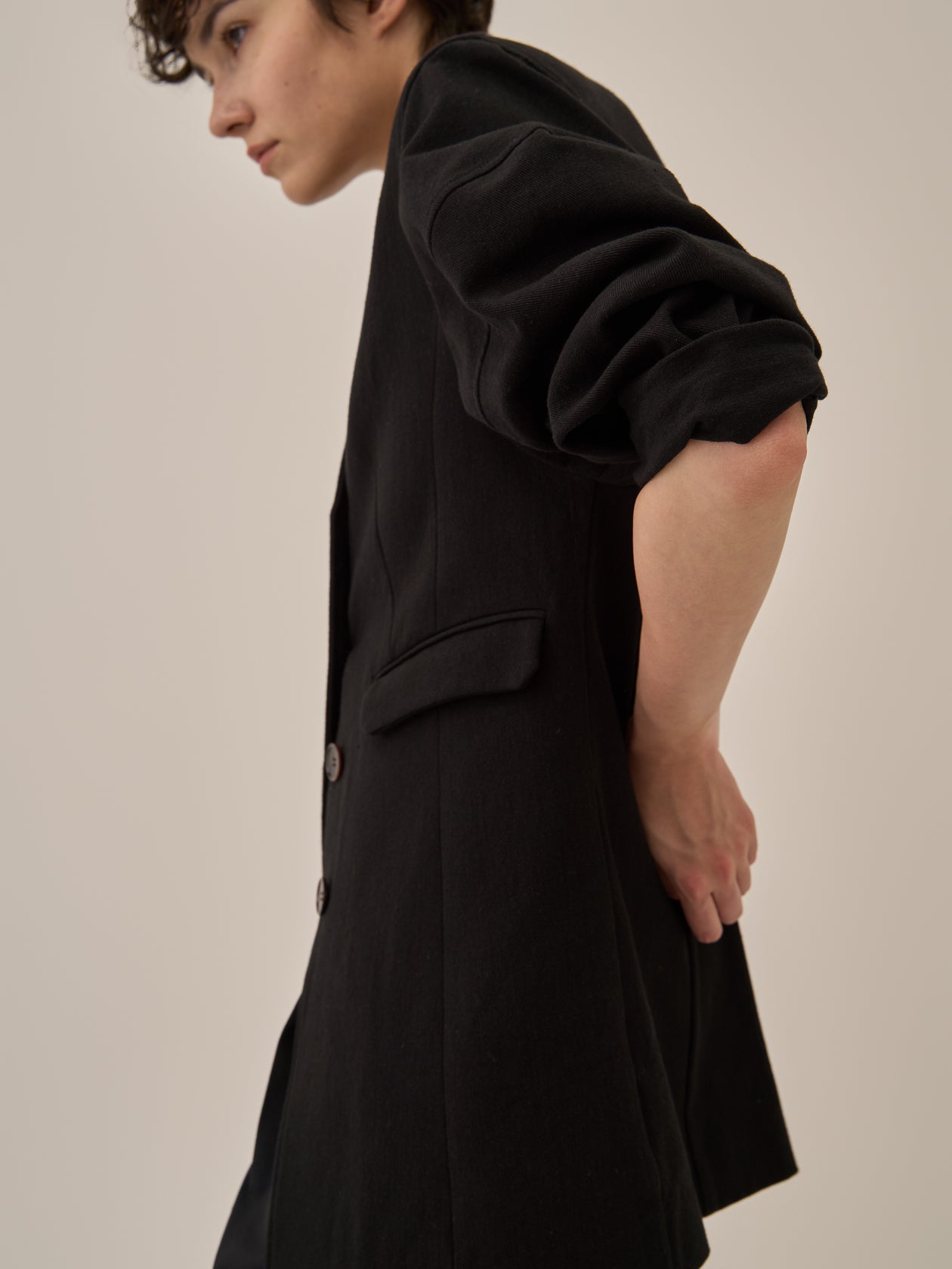 Helene cotton-linen jacket BK