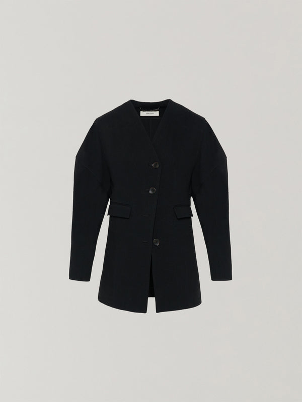 Helene cotton-linen jacket BK