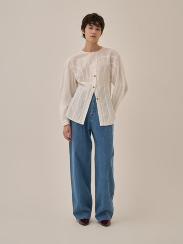 Miriam panel denim pants BL