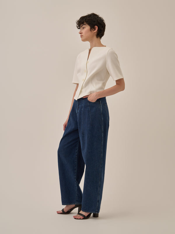 Miriam panel denim pants NV