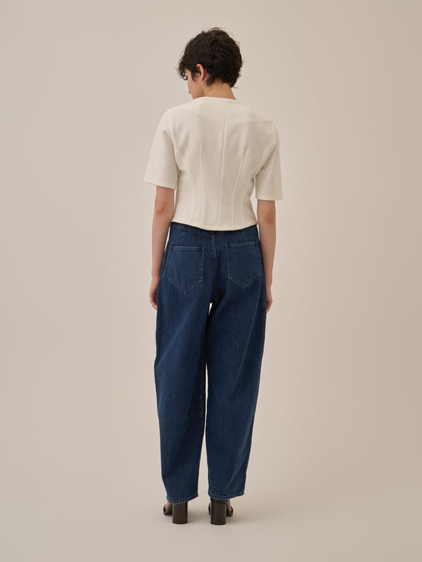 Miriam panel denim pants NV