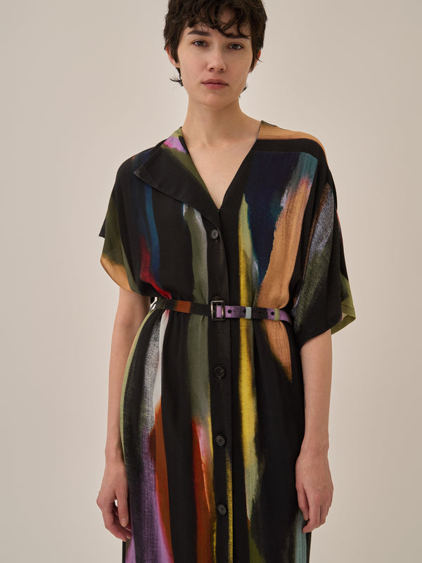 Empty stripe dress BK