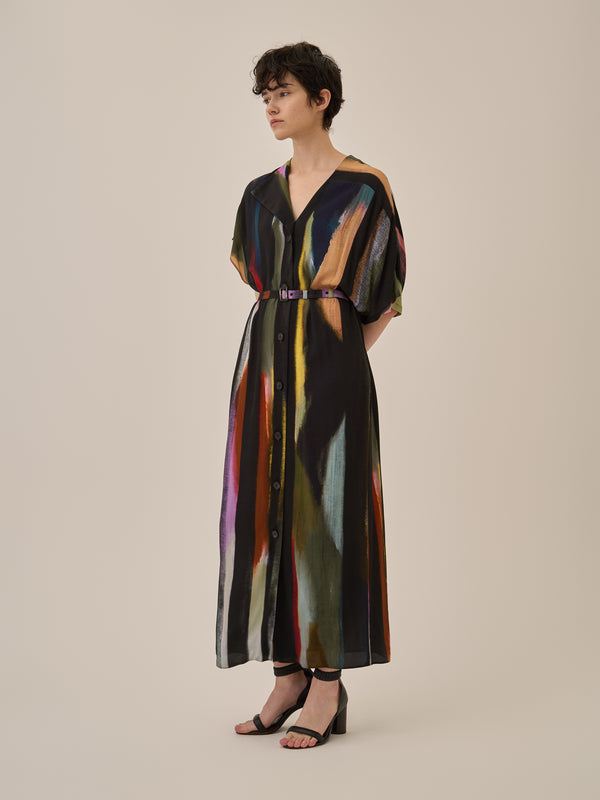 Empty stripe dress BK