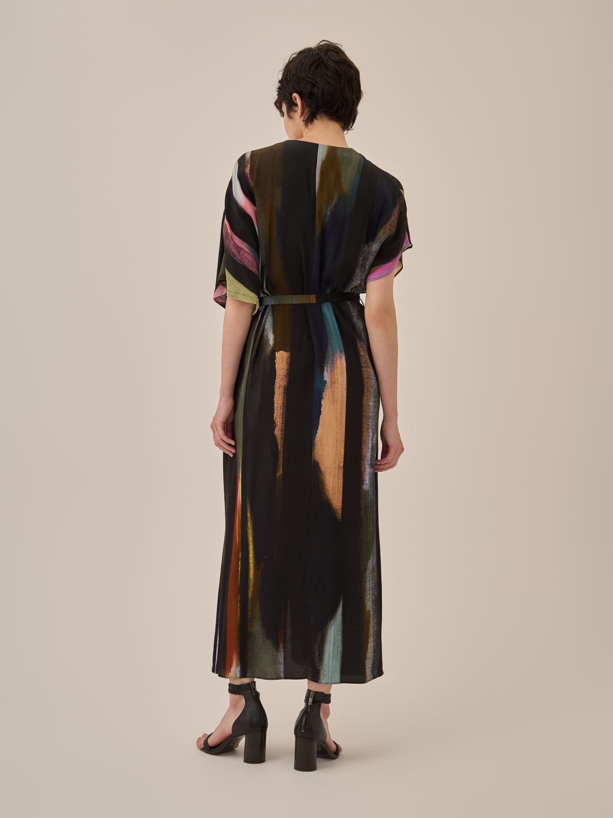 Empty stripe dress BK