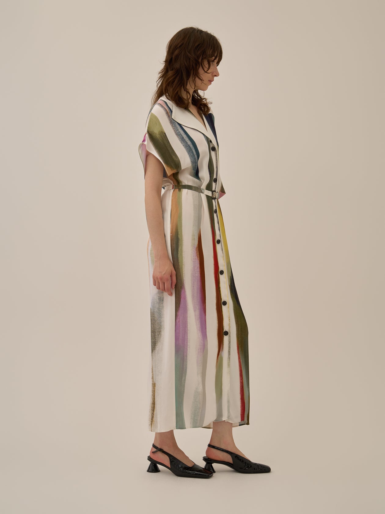 Empty stripe dress WH