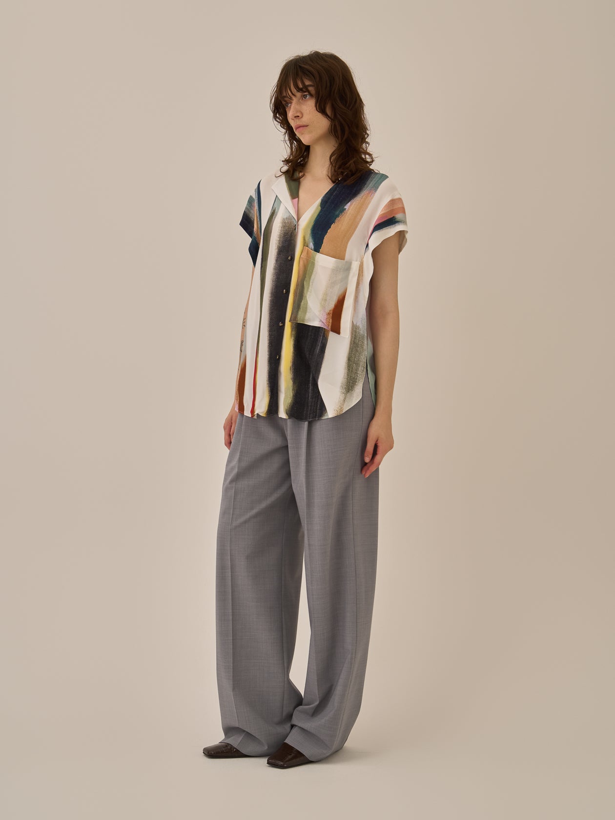 Empty stripe shirt WH