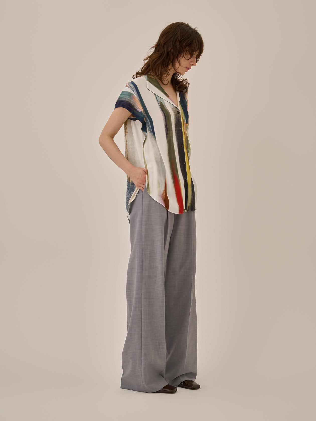 Empty stripe shirt WH