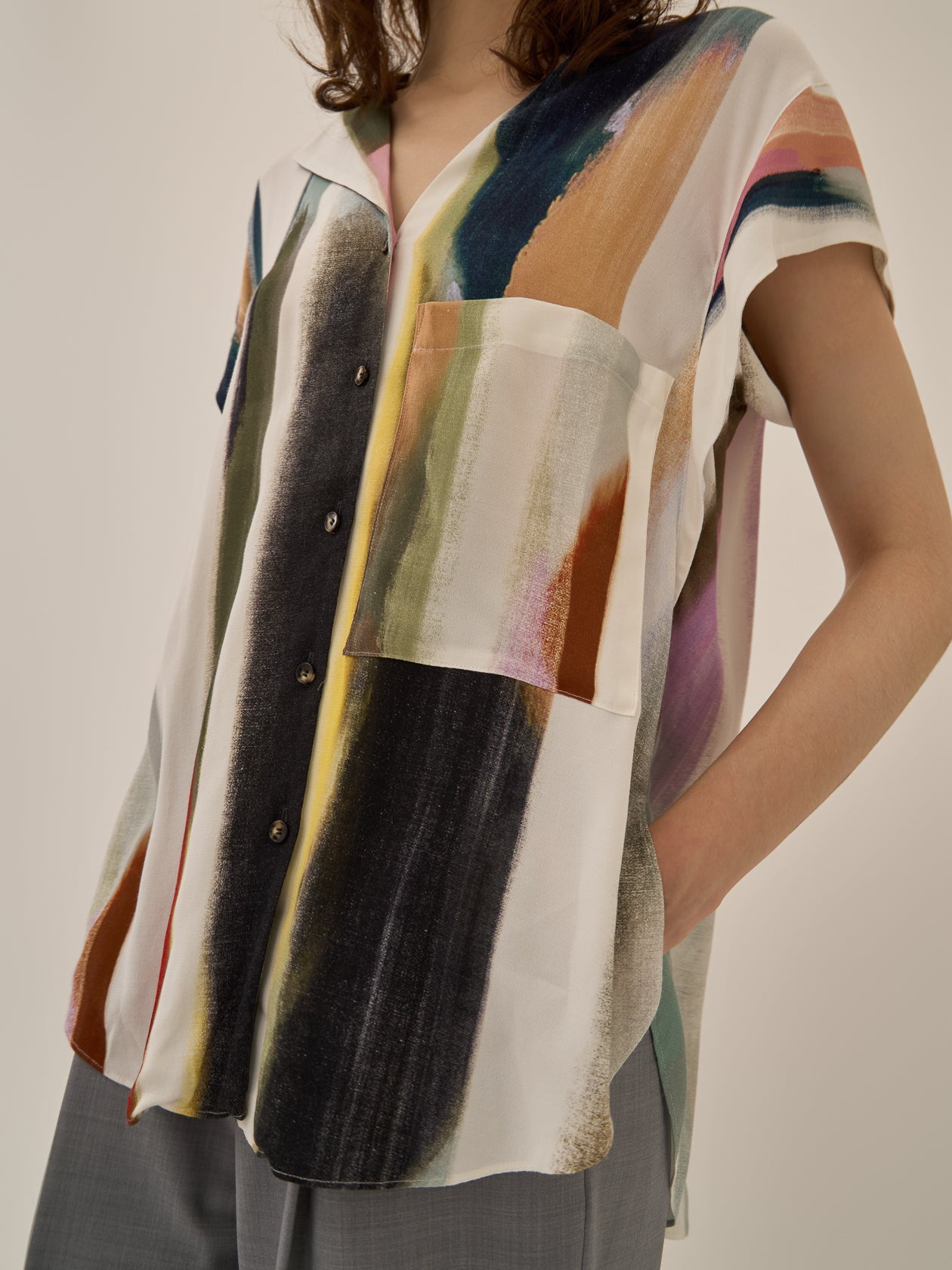 Empty stripe shirt WH