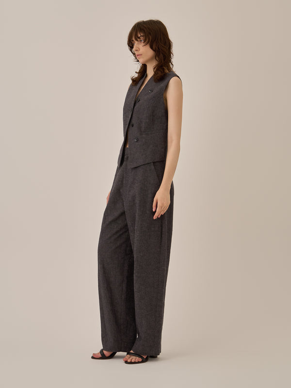 Miriam panel pants BK