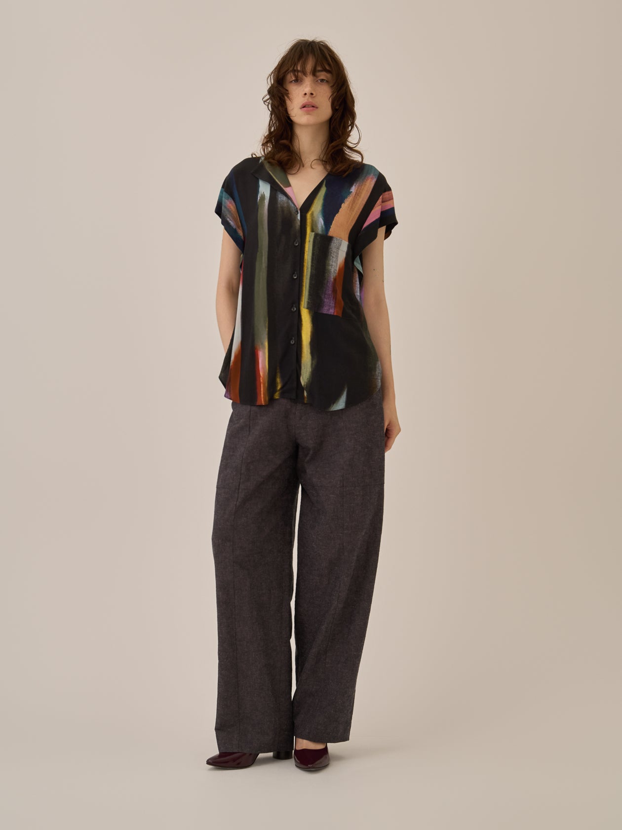 Miriam panel pants BK
