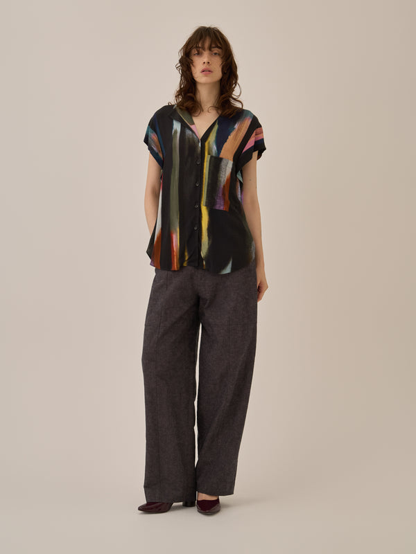 Miriam panel pants BK