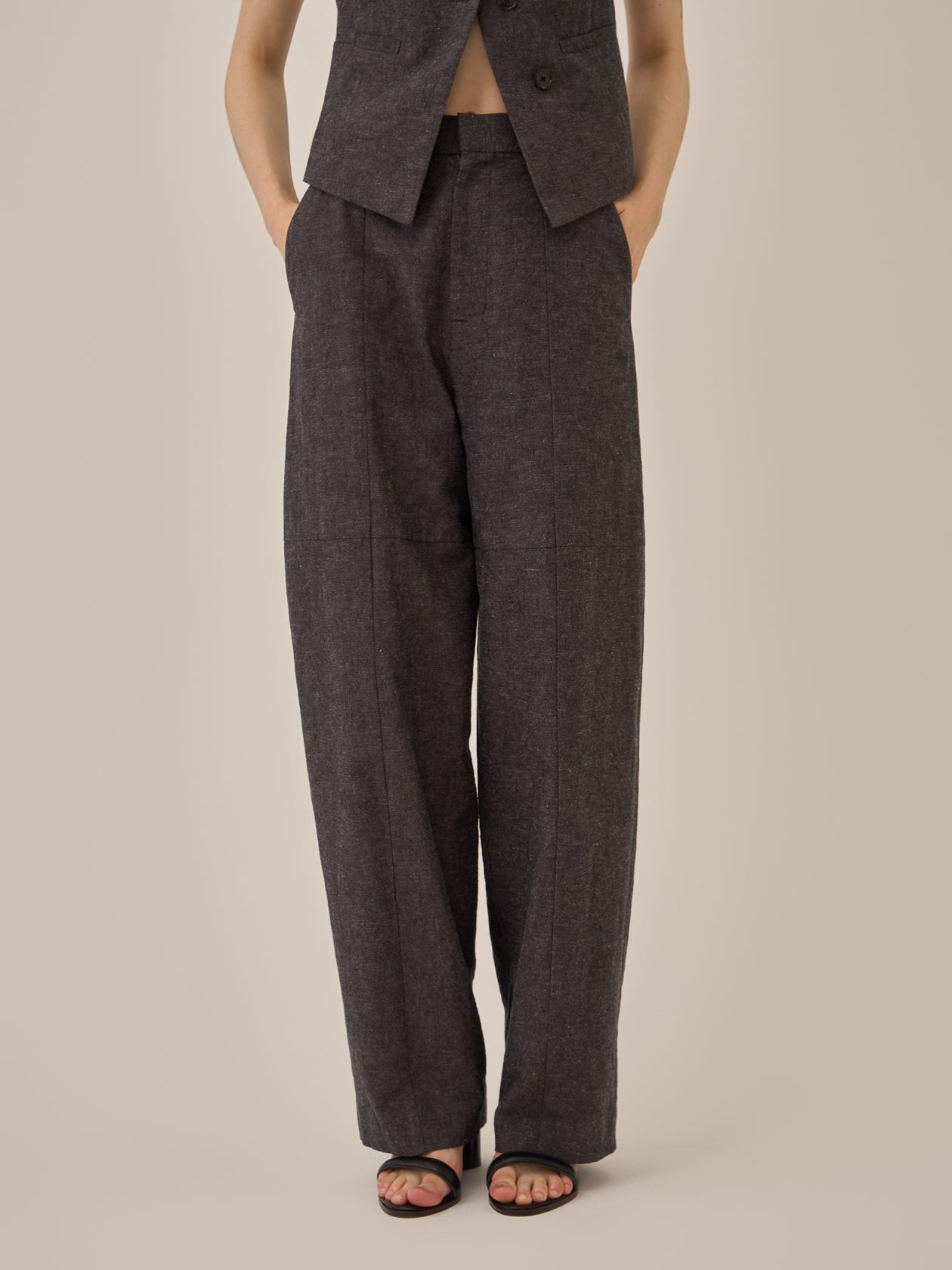 Miriam panel pants BK