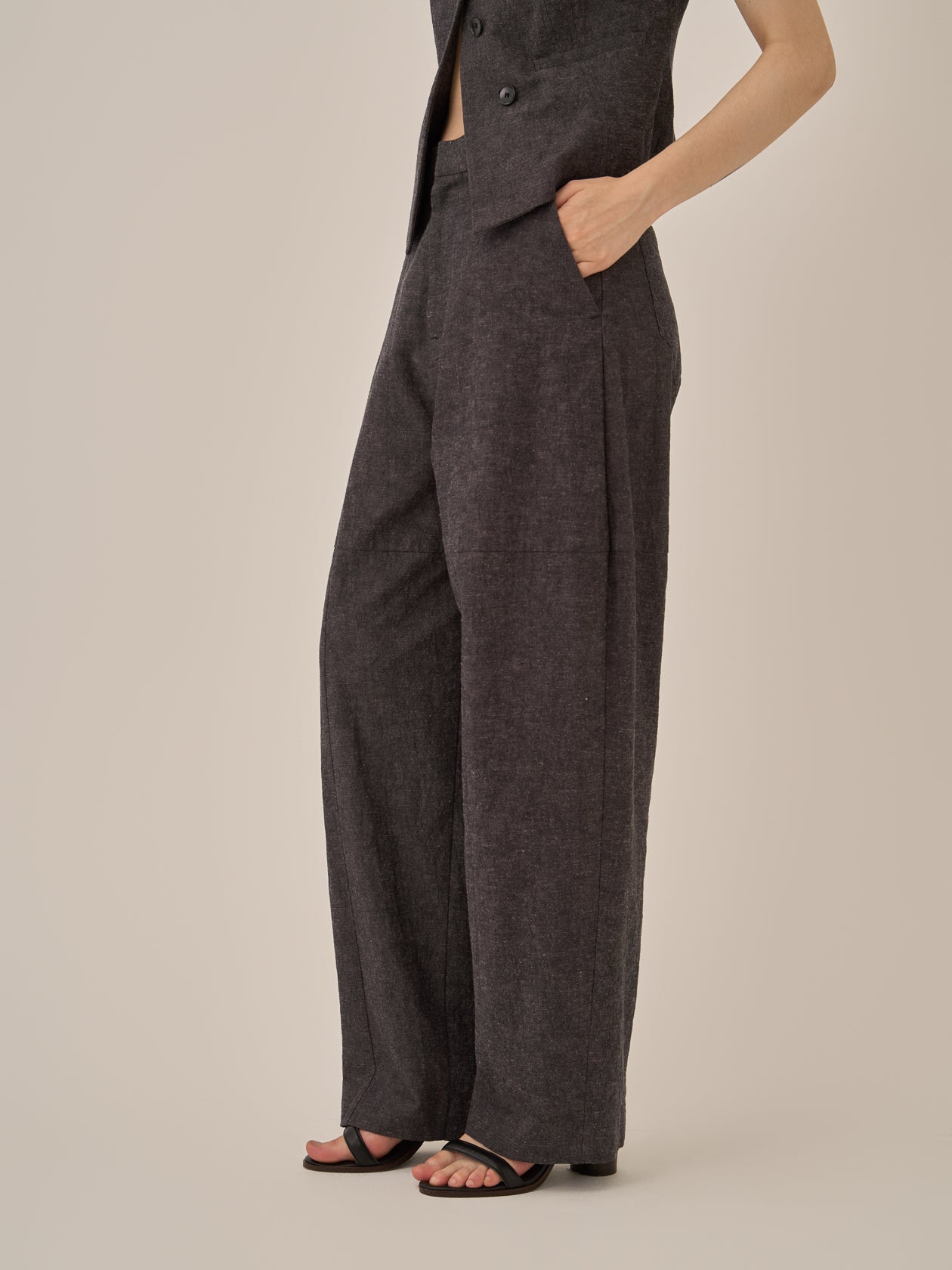 Miriam panel pants BK