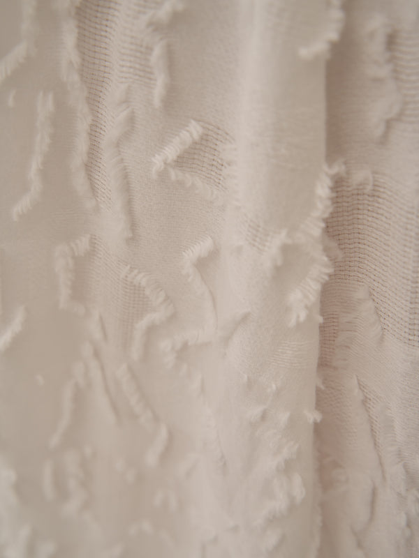 Block flower skirt WH