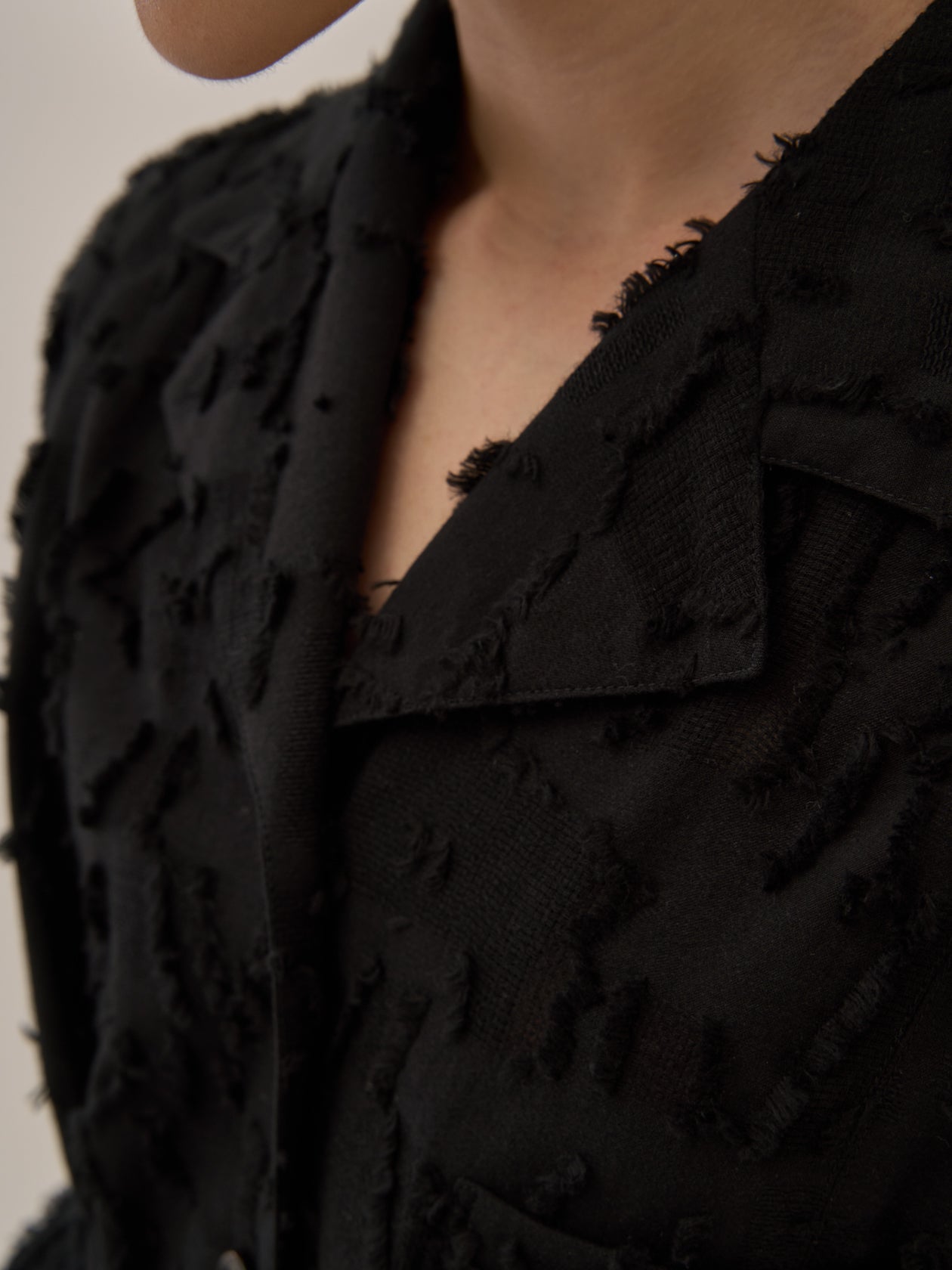 Block flower dress BK