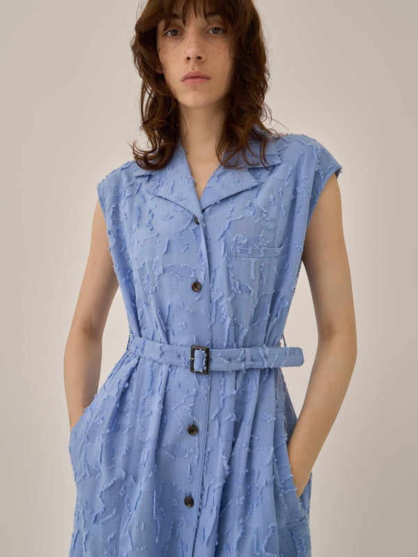 Block flower dress BL