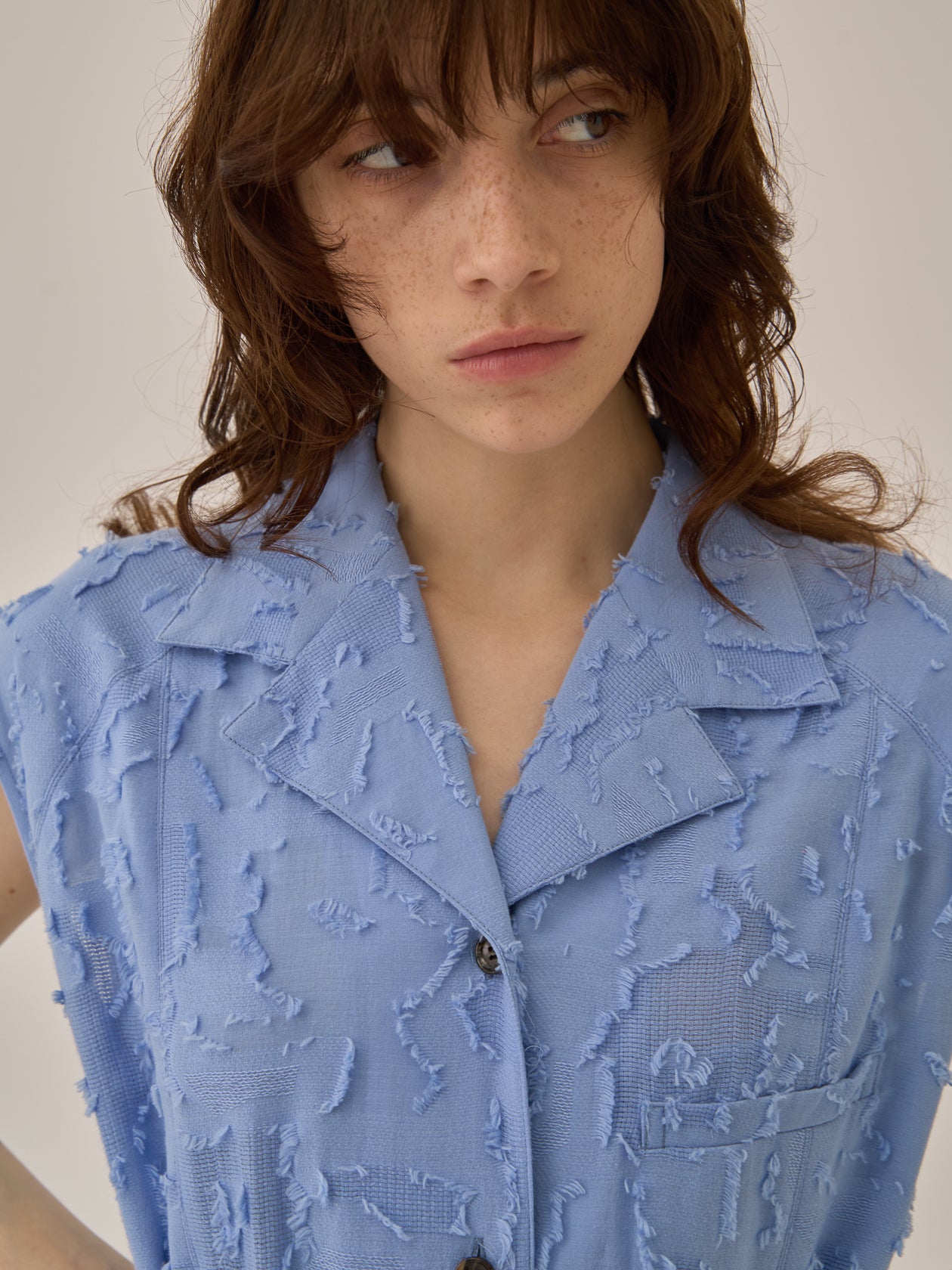 Block flower dress BL